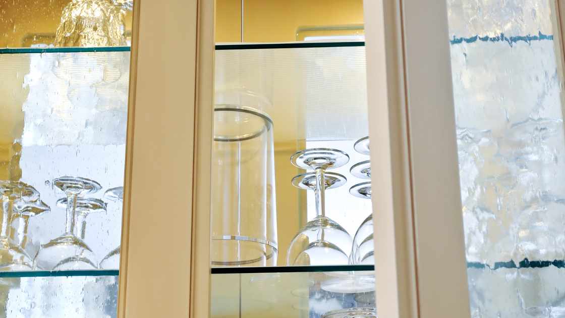 Learn How To Style Glass Kitchen Cabinets