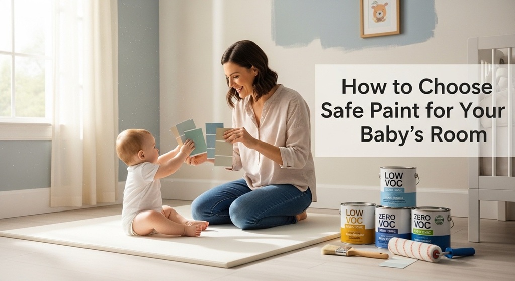How to Choose Safe Paint for Your Baby’s Room